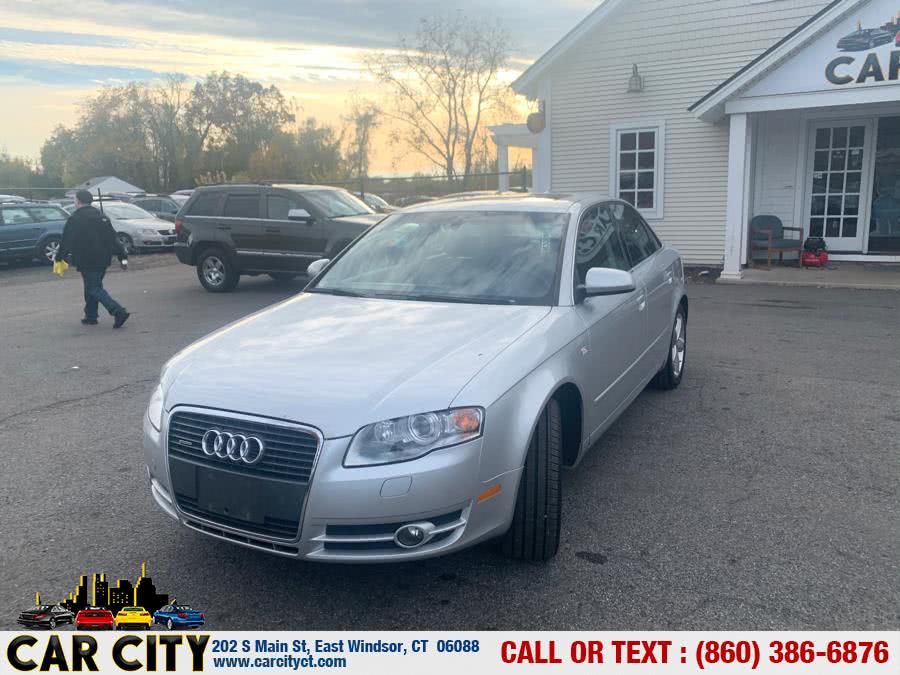 2007 Audi A4 2007.5 4dr Sdn Auto 3.2L quattro, available for sale in East Windsor, Connecticut | Car City LLC. East Windsor, Connecticut
