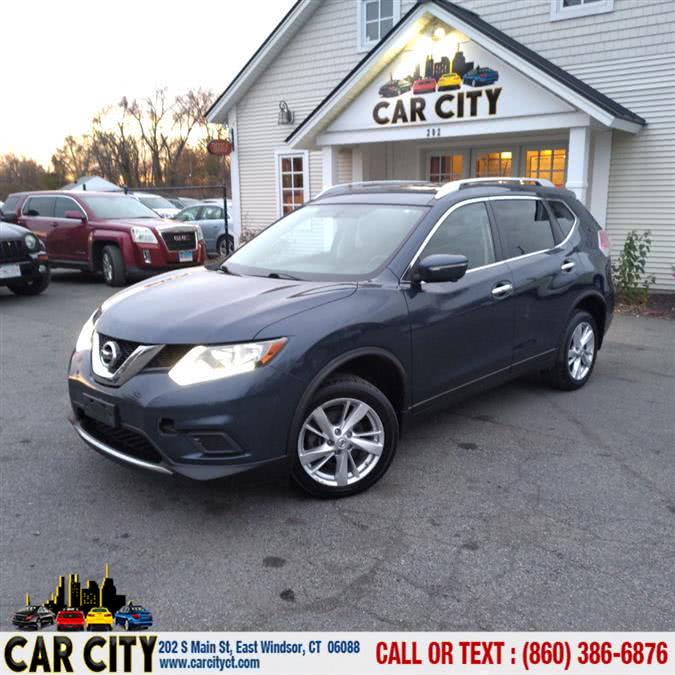 2015 Nissan Rogue AWD 4dr S *Ltd Avail*, available for sale in East Windsor, Connecticut | Car City LLC. East Windsor, Connecticut