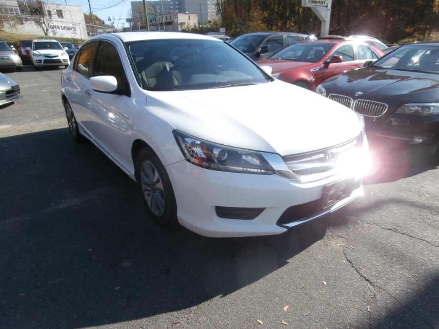 2014 Honda Accord Sedan 4dr I4 CVT LX, available for sale in Waterbury, Connecticut | Jim Juliani Motors. Waterbury, Connecticut
