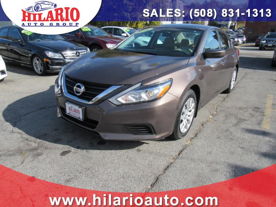 2016 Nissan Altima 4dr Sdn I4 2.5 S, available for sale in Worcester, Massachusetts | Hilario's Auto Sales Inc.. Worcester, Massachusetts