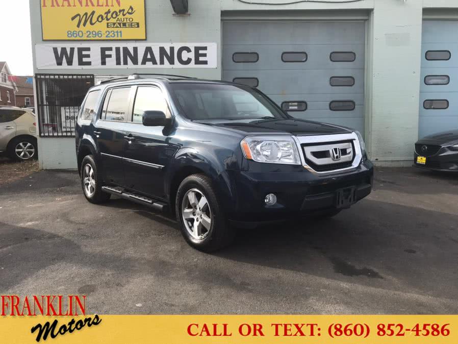 2010 Honda Pilot 4WD 4dr EX-L, available for sale in Hartford, Connecticut | Franklin Motors Auto Sales LLC. Hartford, Connecticut