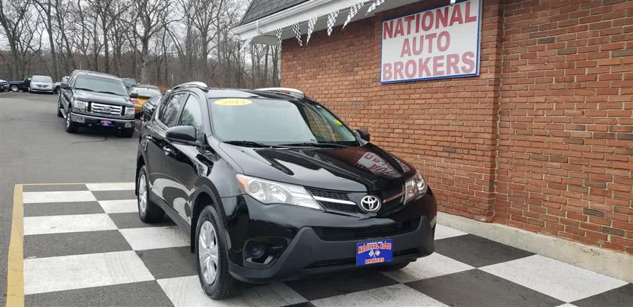 2014 Toyota RAV4 AWD 4dr LE, available for sale in Waterbury, Connecticut | National Auto Brokers, Inc.. Waterbury, Connecticut