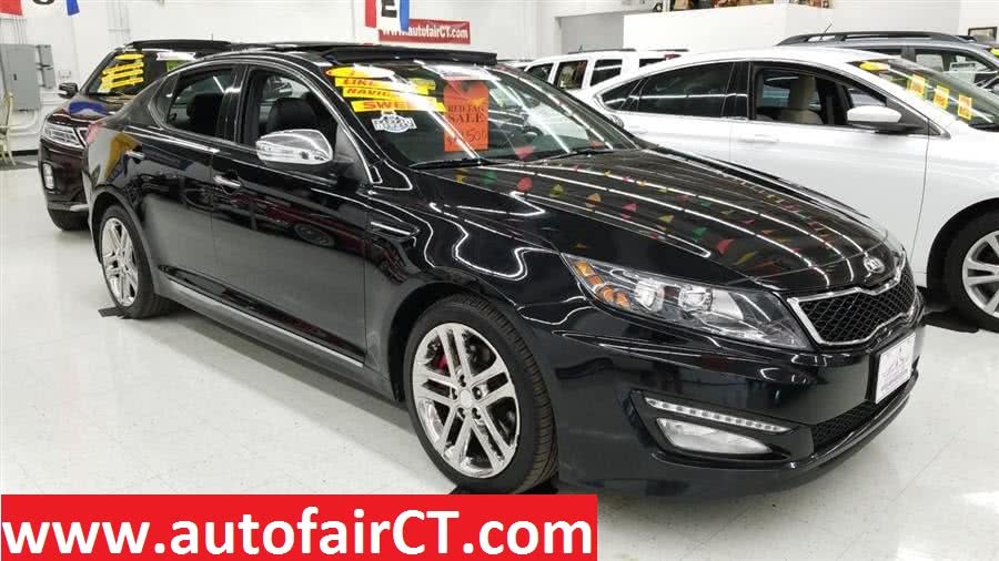 2013 Kia Optima 4dr Sdn SX w/Limited Pkg, available for sale in West Haven, Connecticut | Auto Fair Inc.. West Haven, Connecticut