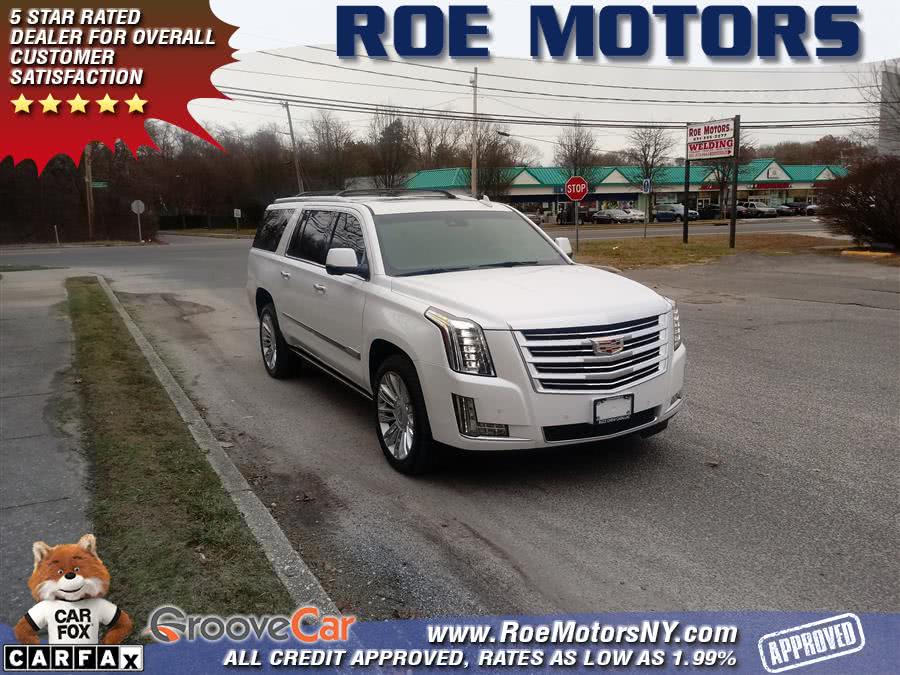 2016 Cadillac Escalade ESV 4WD 4dr Platinum, available for sale in Shirley, New York | Roe Motors Ltd. Shirley, New York