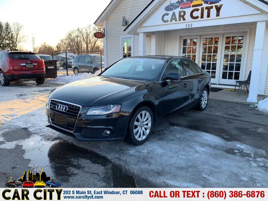 2009 Audi A4 4dr Sdn Auto 3.2L quattro Prem Plus, available for sale in East Windsor, Connecticut | Car City LLC. East Windsor, Connecticut