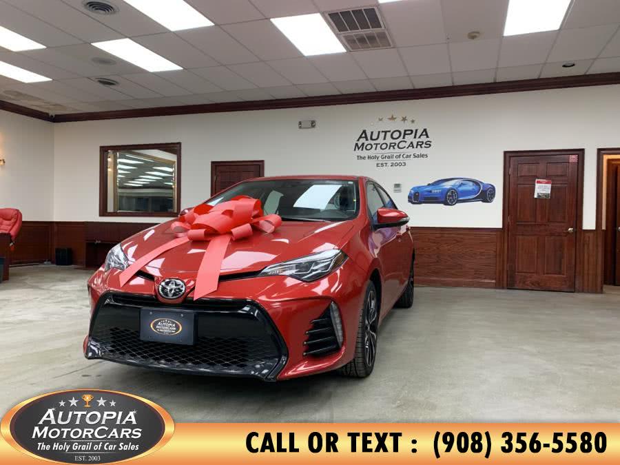 2017 Toyota Corolla SE CVT (Natl), available for sale in Union, New Jersey | Autopia Motorcars Inc. Union, New Jersey 2017 Toyota Corolla SE CVT (Natl), available for sale in Union, New Jersey | Autopia Motorcars Inc. Union, New Jersey