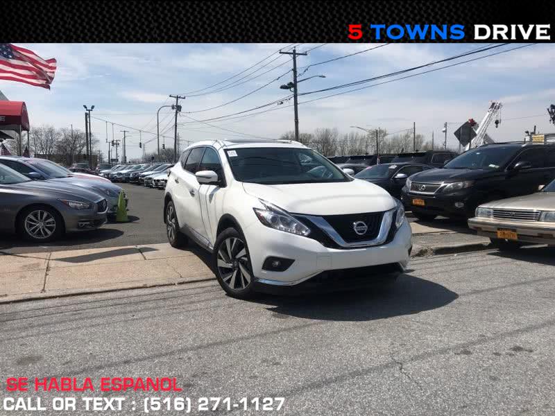 2018 Nissan Murano AWD Platinum, available for sale in Inwood, New York | 5 Towns Drive. Inwood, New York