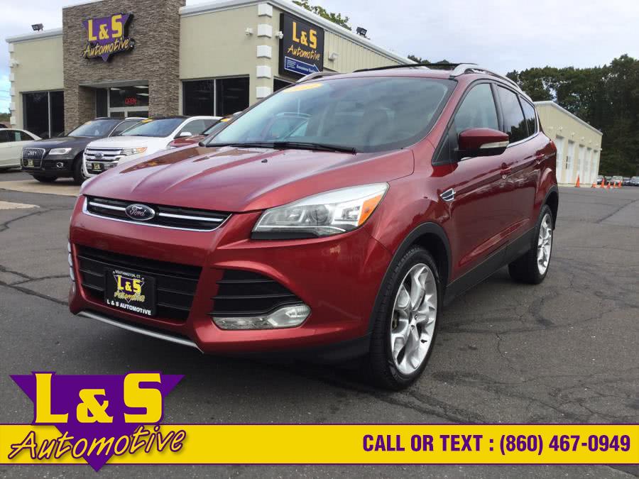 2013 Ford Escape 4WD 4dr Titanium, available for sale in Plantsville, Connecticut | L&S Automotive LLC. Plantsville, Connecticut