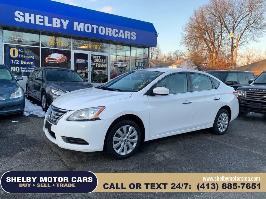 2015 Nissan Sentra 4dr Sdn I4 CVT S, available for sale in Springfield, Massachusetts | Shelby Motor Cars. Springfield, Massachusetts