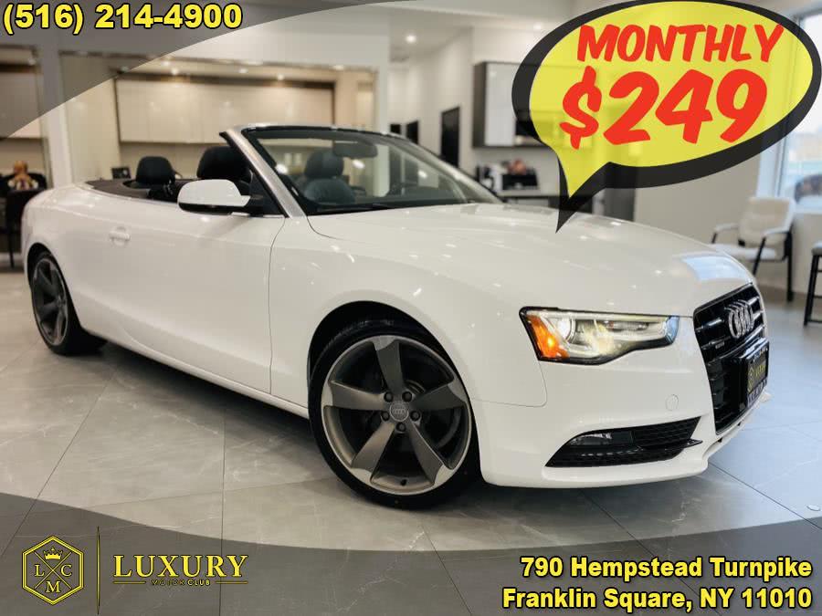 2014 Audi A5 2dr Cabriolet Auto quattro 2.0T Premium Plus, available for sale in Franklin Square, New York | Luxury Motor Club. Franklin Square, New York