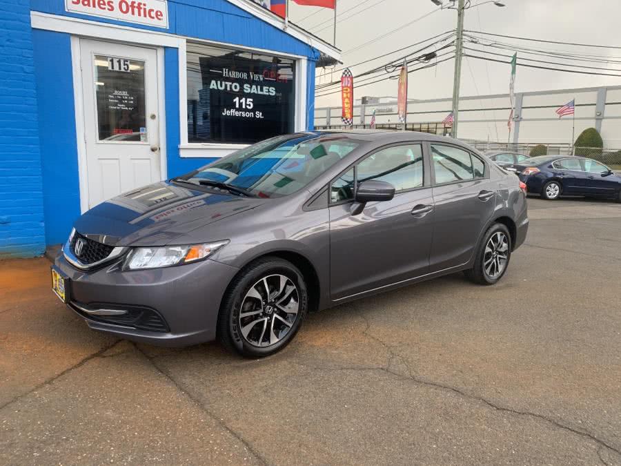 2015 Honda Civic Sedan 4dr CVT EX, available for sale in Stamford, Connecticut | Harbor View Auto Sales LLC. Stamford, Connecticut