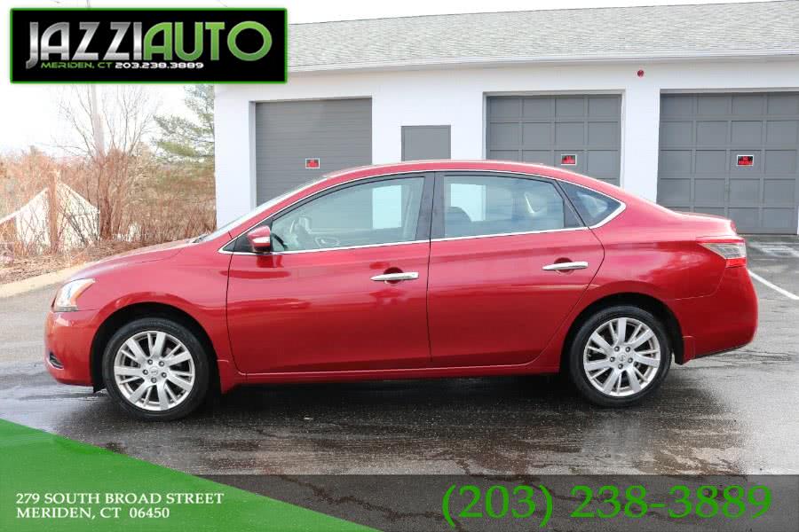 2014 Nissan Sentra 4dr Sdn I4 CVT SL, available for sale in Meriden, Connecticut | Jazzi Auto Sales LLC. Meriden, Connecticut