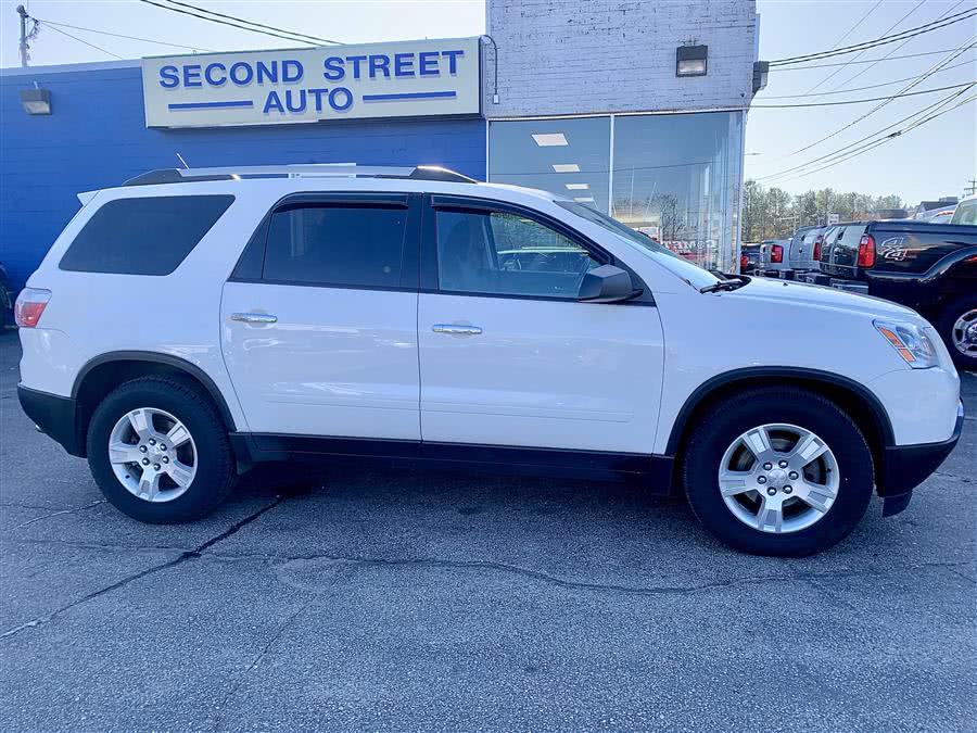 2012 GMC Acadia SLE, available for sale in Manchester, New Hampshire | Second Street Auto Sales Inc. Manchester, New Hampshire