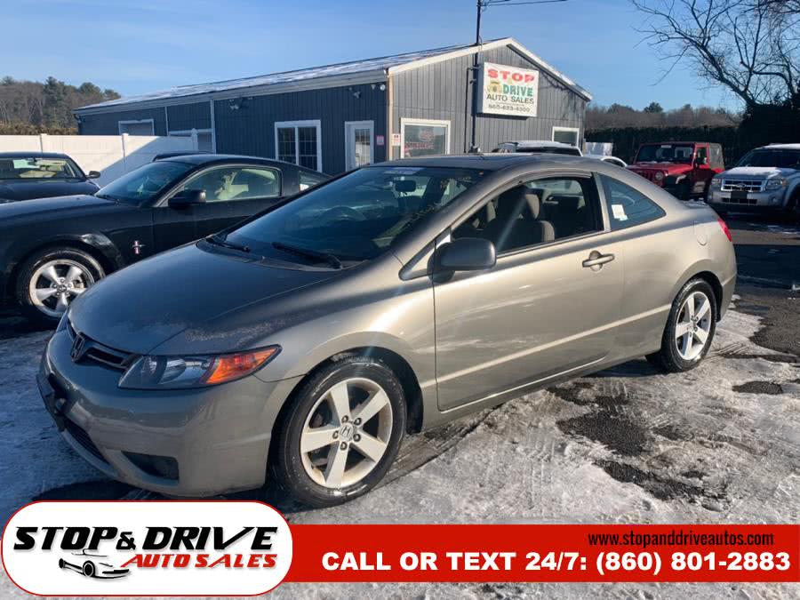2008 Honda Civic Cpe 2dr Auto EX, available for sale in East Windsor, Connecticut | Stop & Drive Auto Sales. East Windsor, Connecticut