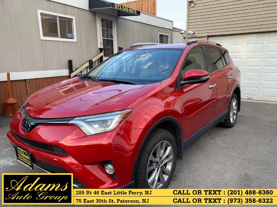2016 Toyota RAV4 AWD 4dr Limited (Natl), available for sale in Little Ferry , New Jersey | Adams Auto Group . Little Ferry , New Jersey