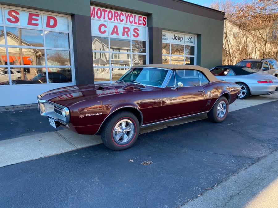 1967 Pontiac Firebird 2dr Convertible, available for sale in Milford, Connecticut | Village Auto Sales. Milford, Connecticut