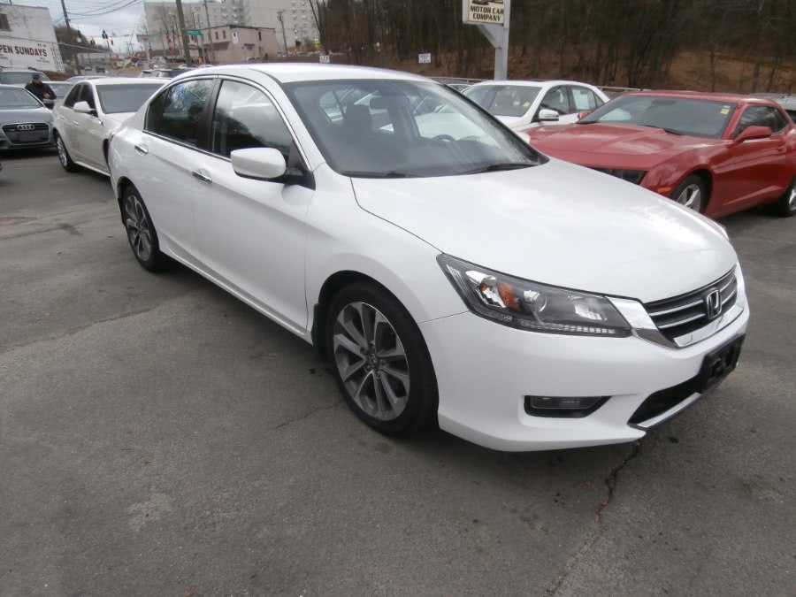2015 Honda Accord Sedan 4dr I4 CVT Sport, available for sale in Waterbury, Connecticut | Jim Juliani Motors. Waterbury, Connecticut
