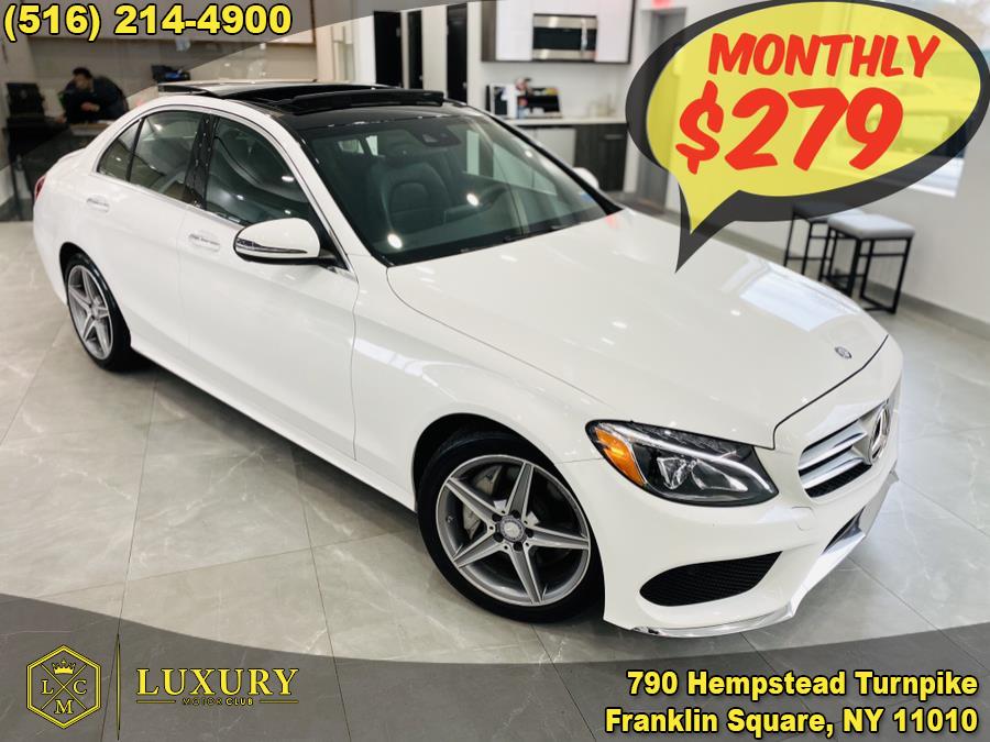2017 Mercedes-Benz C-Class C 300 4MATIC Sedan with Sport Pkg, available for sale in Franklin Square, New York | Luxury Motor Club. Franklin Square, New York