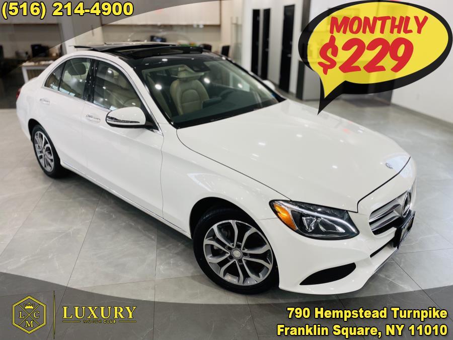 2016 Mercedes-Benz C-Class 4dr Sdn C 300 4MATIC, available for sale in Franklin Square, New York | Luxury Motor Club. Franklin Square, New York