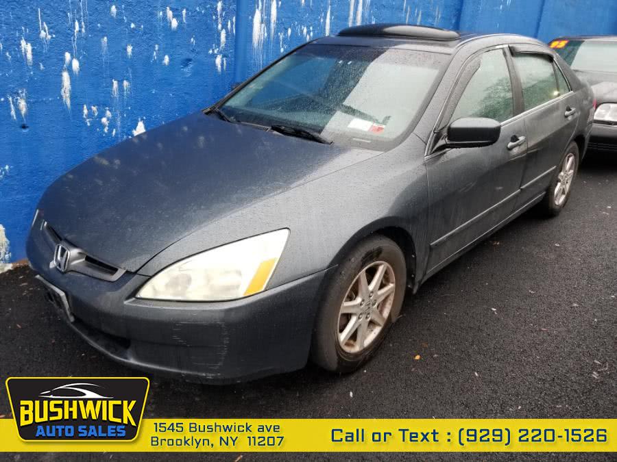 2004 Honda Accord Sdn EX Auto V6 w/Leather/XM, available for sale in Brooklyn, New York | Bushwick Auto Sales LLC. Brooklyn, New York