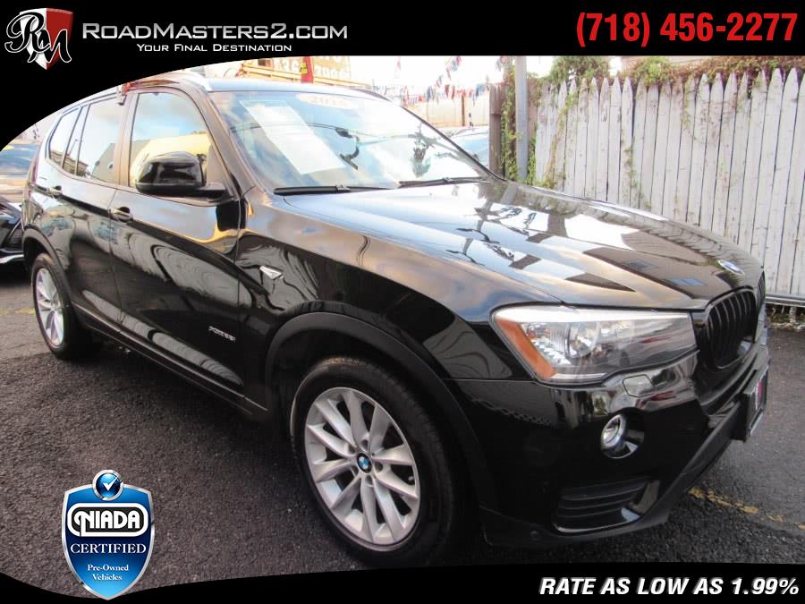 2016 BMW X3 AWD xDrive28i NAV / PANO, available for sale in Middle Village, New York | Road Masters II INC. Middle Village, New York