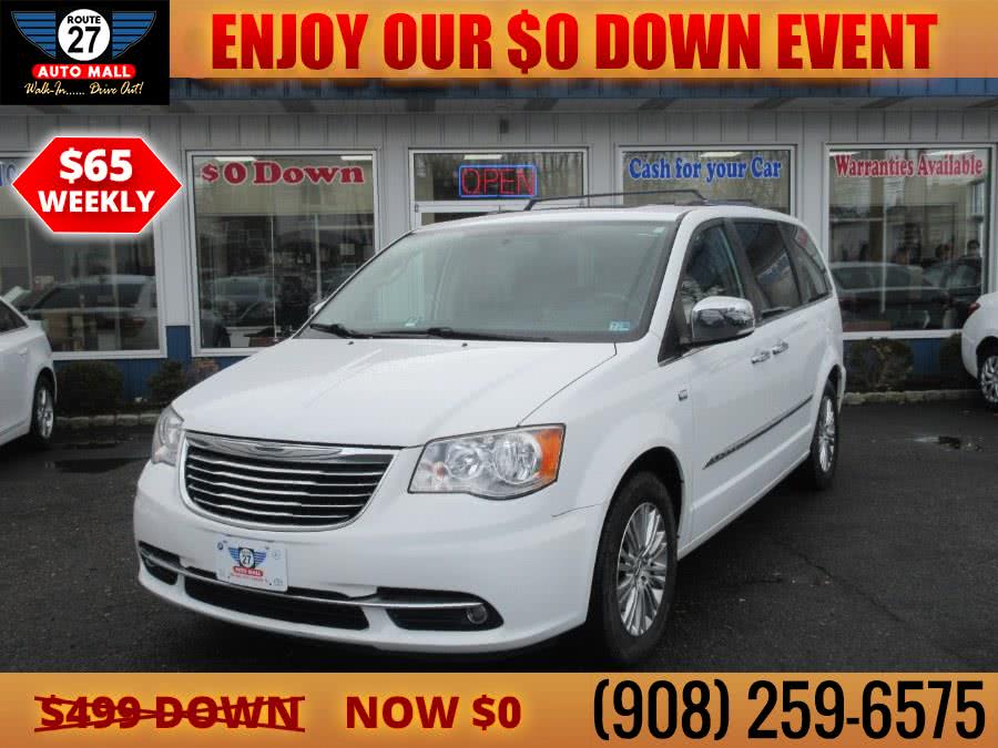 Used Chrysler Town & Country 4dr Wgn Touring-L 30th Anniversary 2014 | Route 27 Auto Mall. Linden, New Jersey