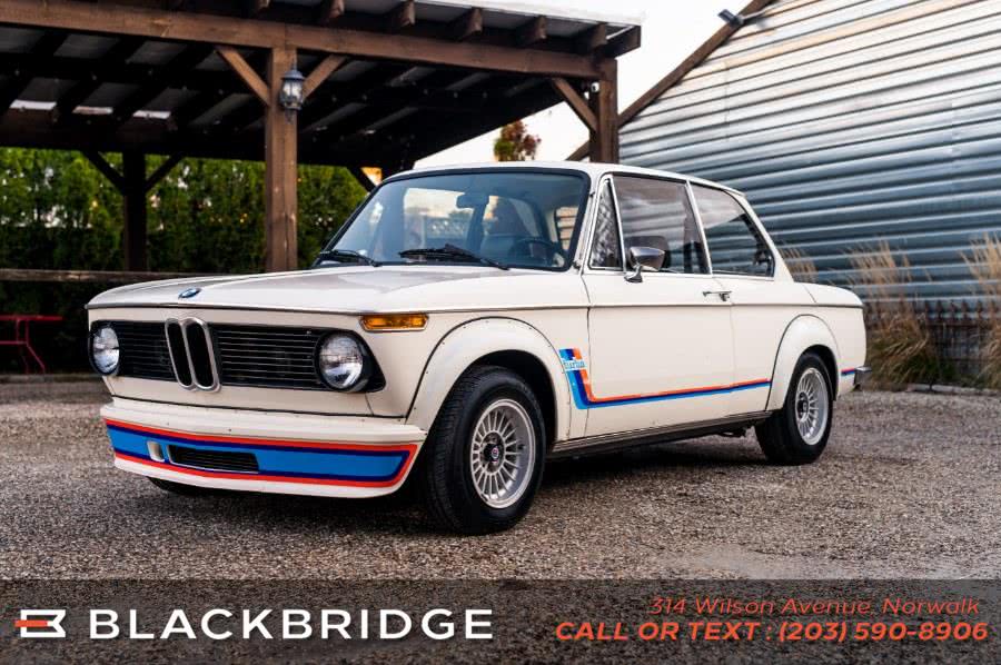 1974 BMW 2002 Turbo, available for sale in Norwalk, Connecticut | Black Bridge Motors, LLC. Norwalk, Connecticut