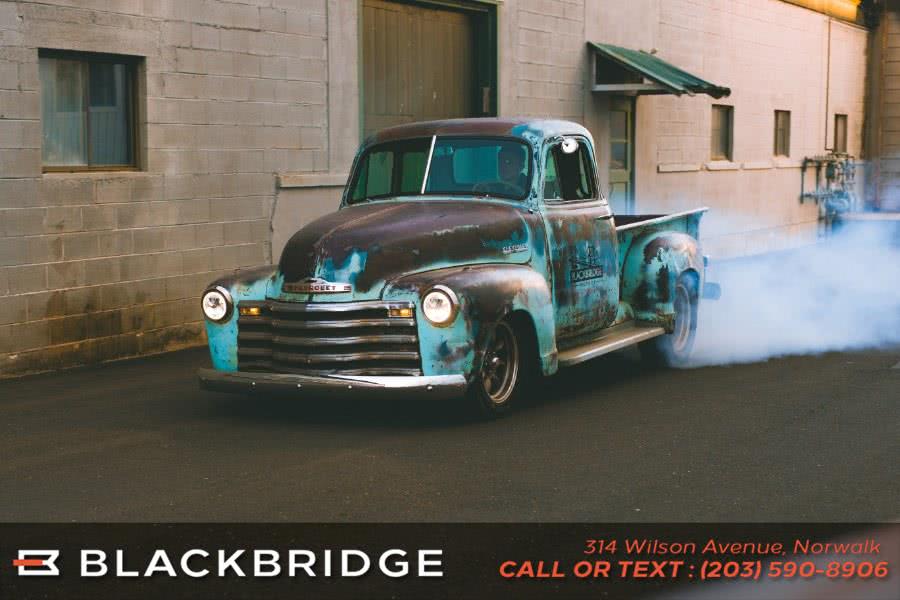 1952 Chevrolet 3100 Half Ton, available for sale in Norwalk, Connecticut | Black Bridge Motors, LLC. Norwalk, Connecticut