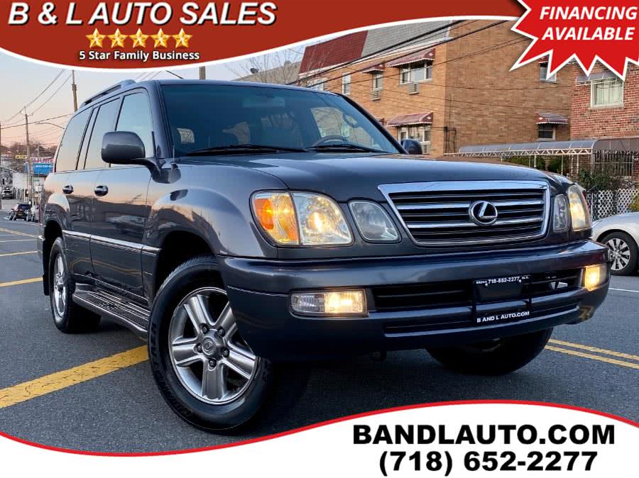 2007 Lexus LX 470 4WD 4dr, available for sale in Bronx, New York | B & L Auto Sales LLC. Bronx, New York