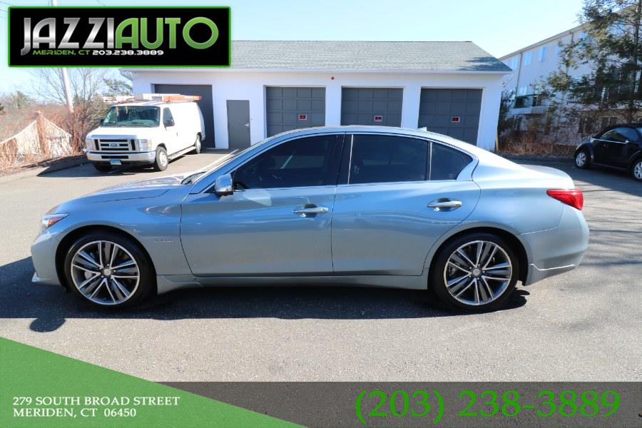 2014 INFINITI Q50 4dr Sdn Hybrid Sport AWD, available for sale in Meriden, Connecticut | Jazzi Auto Sales LLC. Meriden, Connecticut
