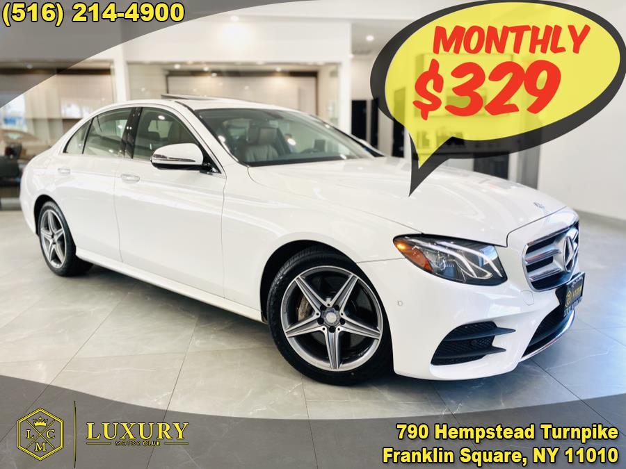 2017 Mercedes-Benz E-Class E 300 Sport 4MATIC Sedan, available for sale in Franklin Square, New York | Luxury Motor Club. Franklin Square, New York
