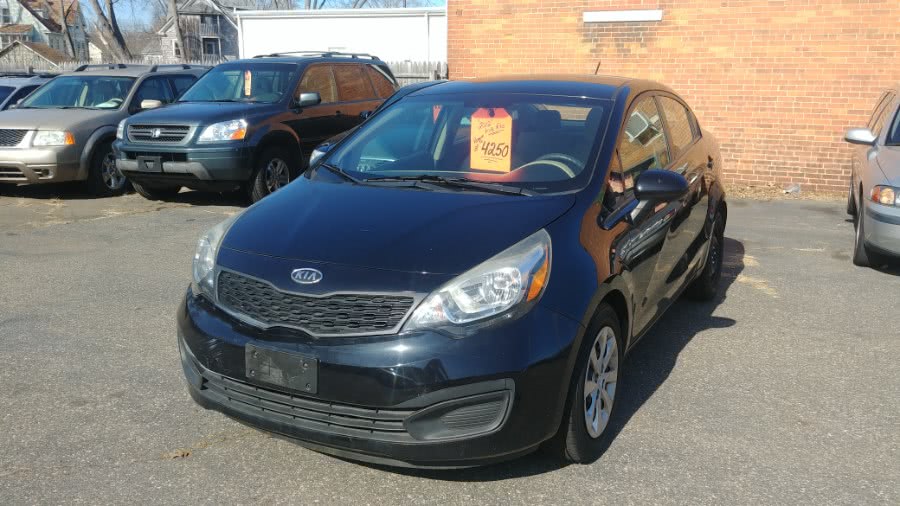 2012 Kia Rio 4dr Sdn Auto LX, available for sale in East Hartford , Connecticut | Classic Motor Cars. East Hartford , Connecticut