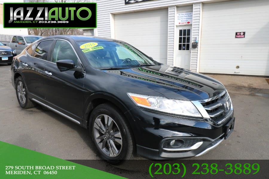 2014 Honda Crosstour 4WD V6 5dr EX-L, available for sale in Meriden, Connecticut | Jazzi Auto Sales LLC. Meriden, Connecticut