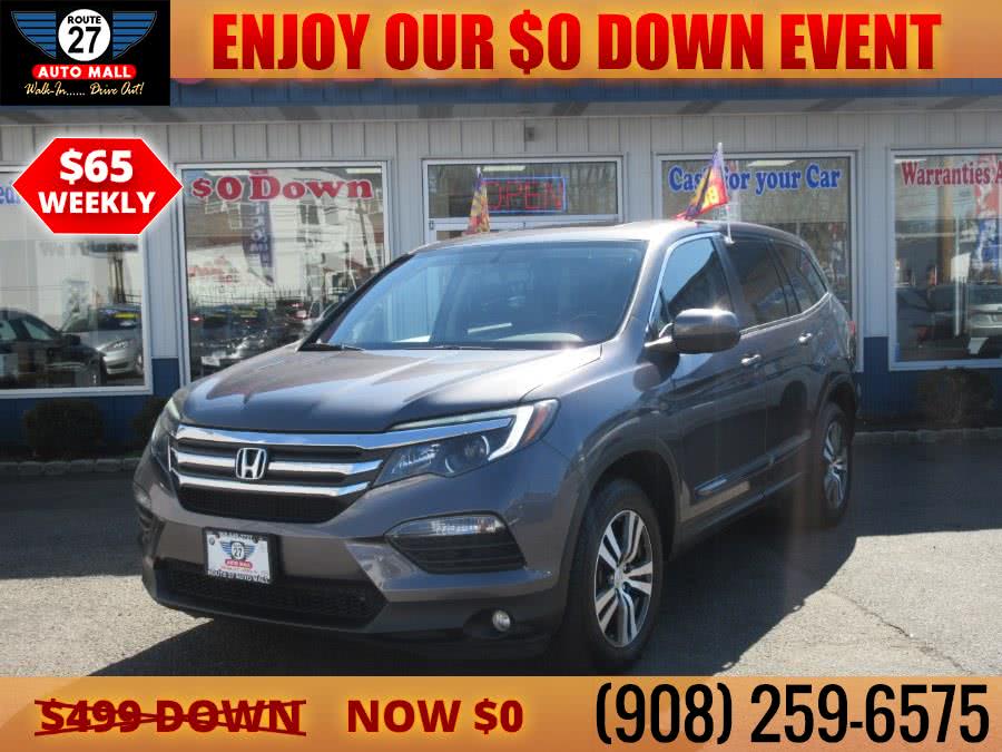 2016 Honda Pilot AWD 4dr EX-L w/Navi, available for sale in Linden, New Jersey | Route 27 Auto Mall. Linden, New Jersey