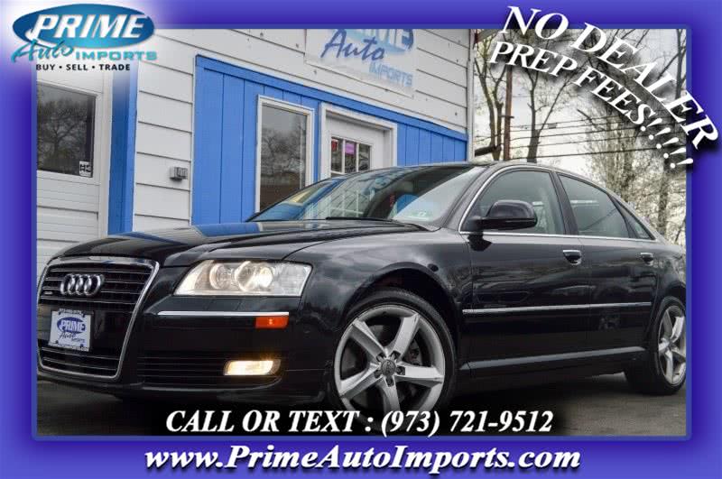 2008 Audi A8 4dr Sdn, available for sale in Bloomingdale, New Jersey | Prime Auto Imports. Bloomingdale, New Jersey 2008 Audi A8 4dr Sdn, available for sale in Bloomingdale, New Jersey | Prime Auto Imports. Bloomingdale, New Jersey