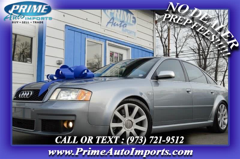2003 Audi RS6 4dr Sdn 4.2L quattro AWD, available for sale in Bloomingdale, New Jersey | Prime Auto Imports. Bloomingdale, New Jersey 2003 Audi RS6 4dr Sdn 4.2L quattro AWD, available for sale in Bloomingdale, New Jersey | Prime Auto Imports. Bloomingdale, New Jersey