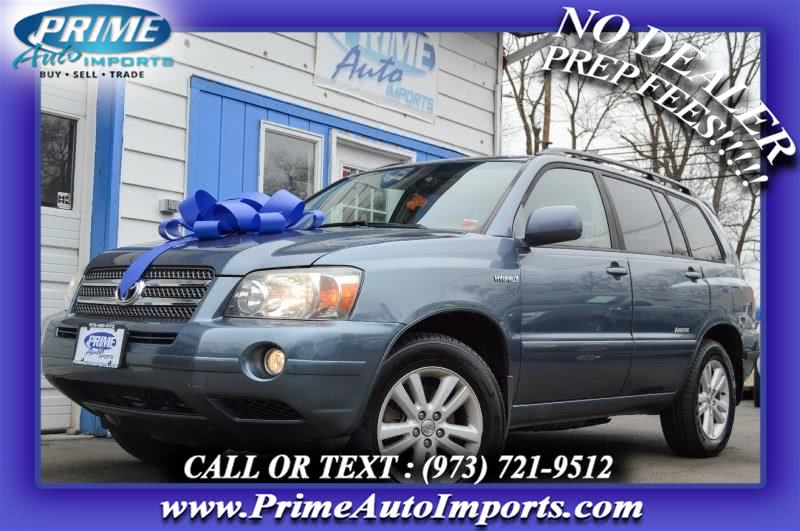 2007 Toyota Highlander Hybrid 4WD 4dr w/3rd Row, available for sale in Bloomingdale, New Jersey | Prime Auto Imports. Bloomingdale, New Jersey 2007 Toyota Highlander Hybrid 4WD 4dr w/3rd Row, available for sale in Bloomingdale, New Jersey | Prime Auto Imports. Bloomingdale, New Jersey