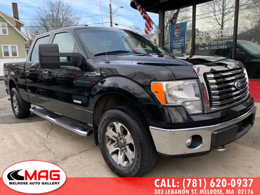 2012 Ford F-150 4WD SuperCrew 157" XLT, available for sale in Melrose, Massachusetts | Melrose Auto Gallery. Melrose, Massachusetts