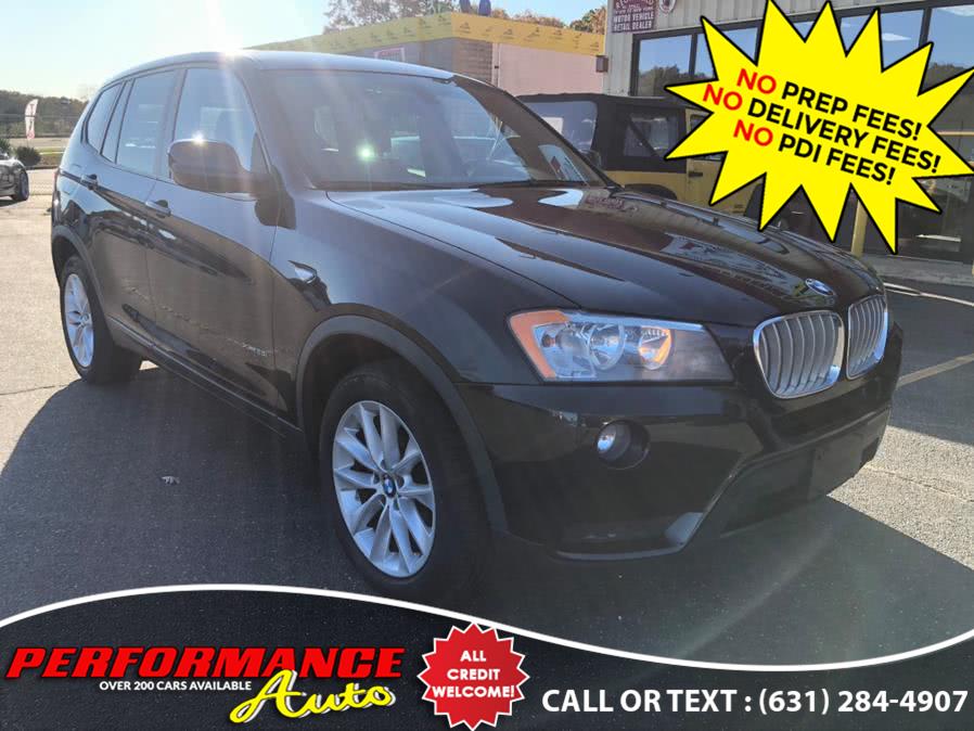 2014 BMW X3 AWD 4dr xDrive28i, available for sale in Bohemia, New York | Performance Auto Inc. Bohemia, New York