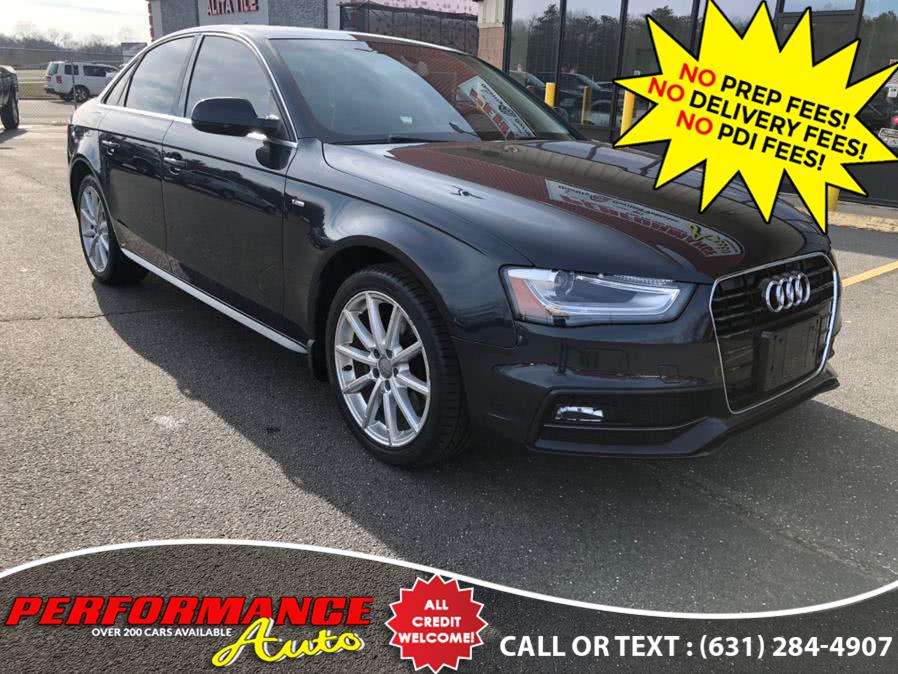 2014 Audi A4 4dr Sdn Man quattro 2.0T Premium Plus, available for sale in Bohemia, New York | Performance Auto Inc. Bohemia, New York