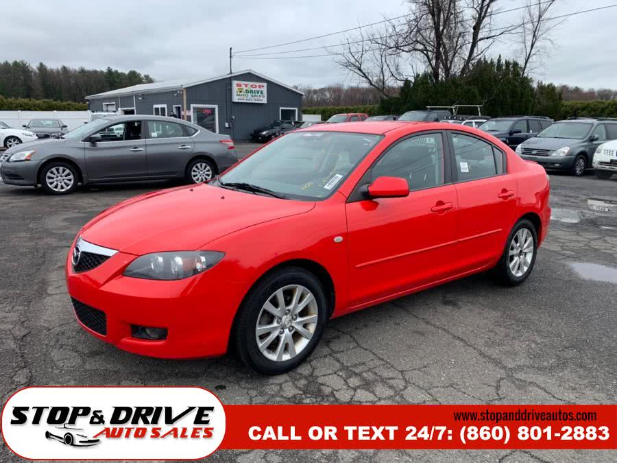 2008 Mazda Mazda3 4dr Sdn Man i Sport, available for sale in East Windsor, Connecticut | Stop & Drive Auto Sales. East Windsor, Connecticut