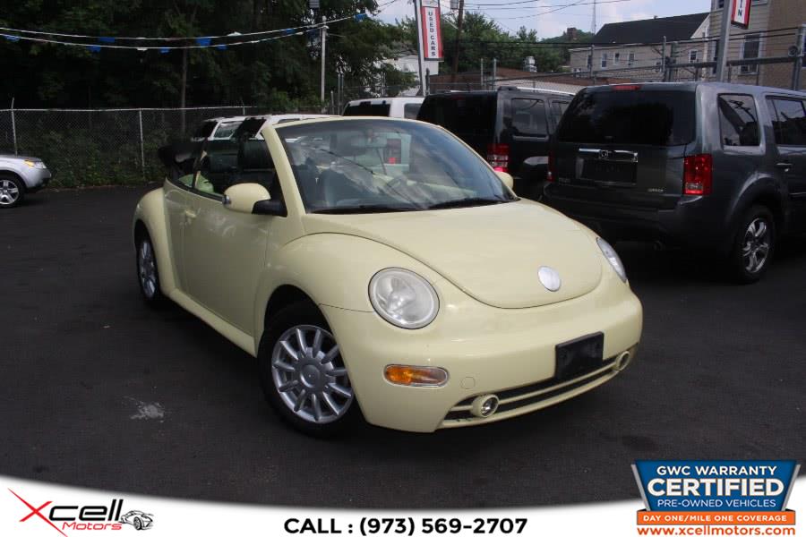 Used Volkswagen New Beetle Convertible 2dr Convertible GLS Manual 2004 | Xcell Motors LLC. Paterson, New Jersey
