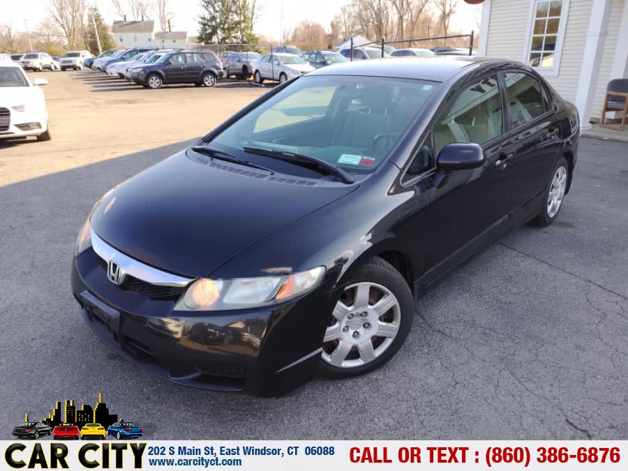 2009 Honda Civic Sdn 4dr Auto LX, available for sale in East Windsor, Connecticut | Car City LLC. East Windsor, Connecticut