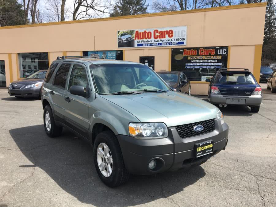 2006 Ford Escape 4dr 3.0L XLT 4WD, available for sale in Vernon, Connecticut | Auto Care Motors. Vernon, Connecticut