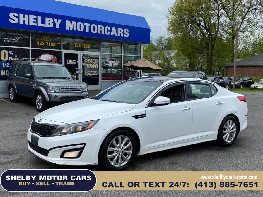 2014 Kia Optima 4dr Sdn EX, available for sale in Springfield, Massachusetts | Shelby Motor Cars. Springfield, Massachusetts