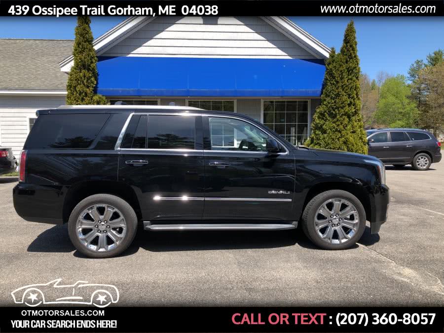 2015 GMC Yukon 4WD 4dr Denali, available for sale in Gorham, Maine | Ossipee Trail Motor Sales. Gorham, Maine