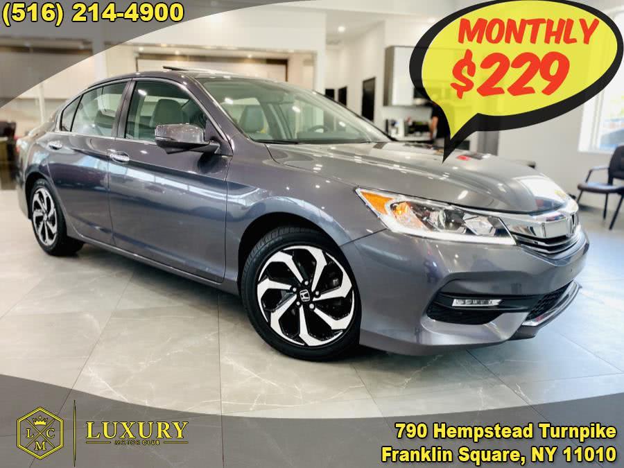 2017 Honda Accord Sedan EX-L CVT, available for sale in Franklin Square, New York | Luxury Motor Club. Franklin Square, New York