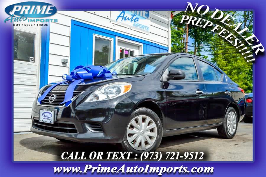 2012 Nissan Versa 4dr Sdn CVT 1.6 S, available for sale in Bloomingdale, New Jersey | Prime Auto Imports. Bloomingdale, New Jersey 2012 Nissan Versa 4dr Sdn CVT 1.6 S, available for sale in Bloomingdale, New Jersey | Prime Auto Imports. Bloomingdale, New Jersey