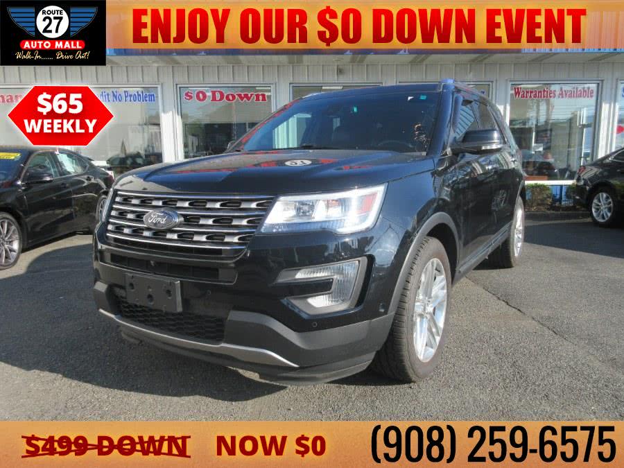 2017 Ford Explorer Limited 4WD, available for sale in Linden, New Jersey | Route 27 Auto Mall. Linden, New Jersey