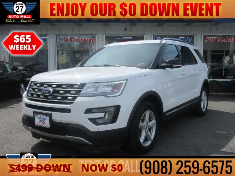 2017 Ford Explorer XLT 4WD, available for sale in Linden, New Jersey | Route 27 Auto Mall. Linden, New Jersey